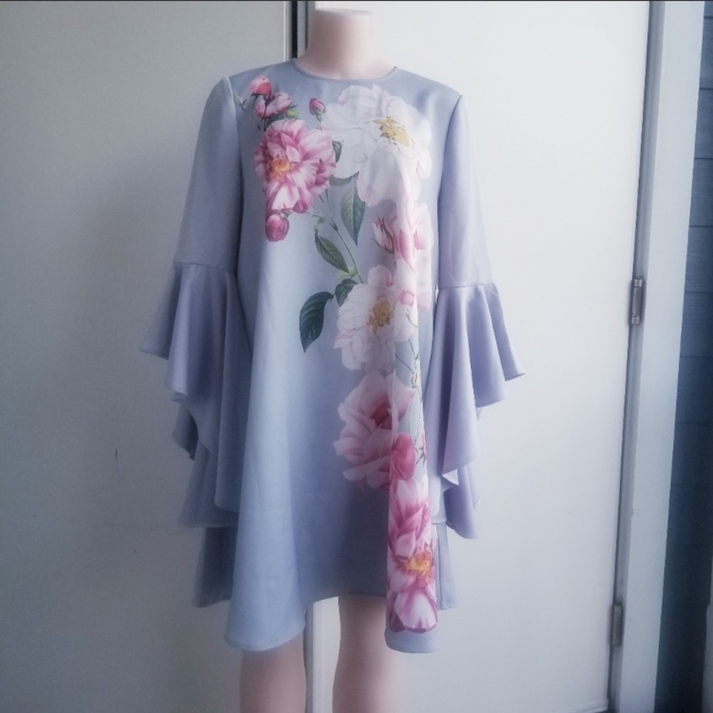 🍒LIKE NEW🍒Ted Baker flower dress (TB2) - Picture 3 of 7